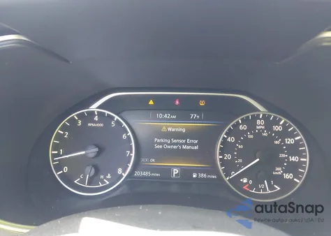 2017 Nissan Maxima 3.5 Sv z USA, uszkodzony, nr VIN 1N4AA6AP6HC450283